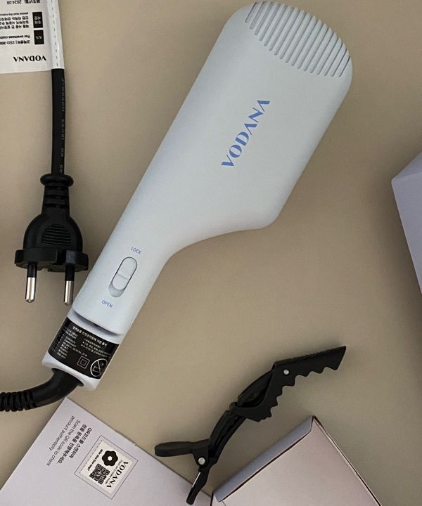 MUSINSA | VODANA Compact Wave Curling Iron 32mm – Powder Blue