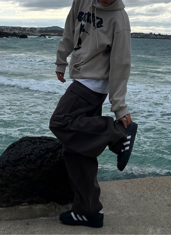 ★SUPERSUB★ Happy Boy Hoodie Beige WEGIPJWEWE WOOL LINING] HAPPY A BOY HOODIE - BEIGE - SUPERSUB | 60