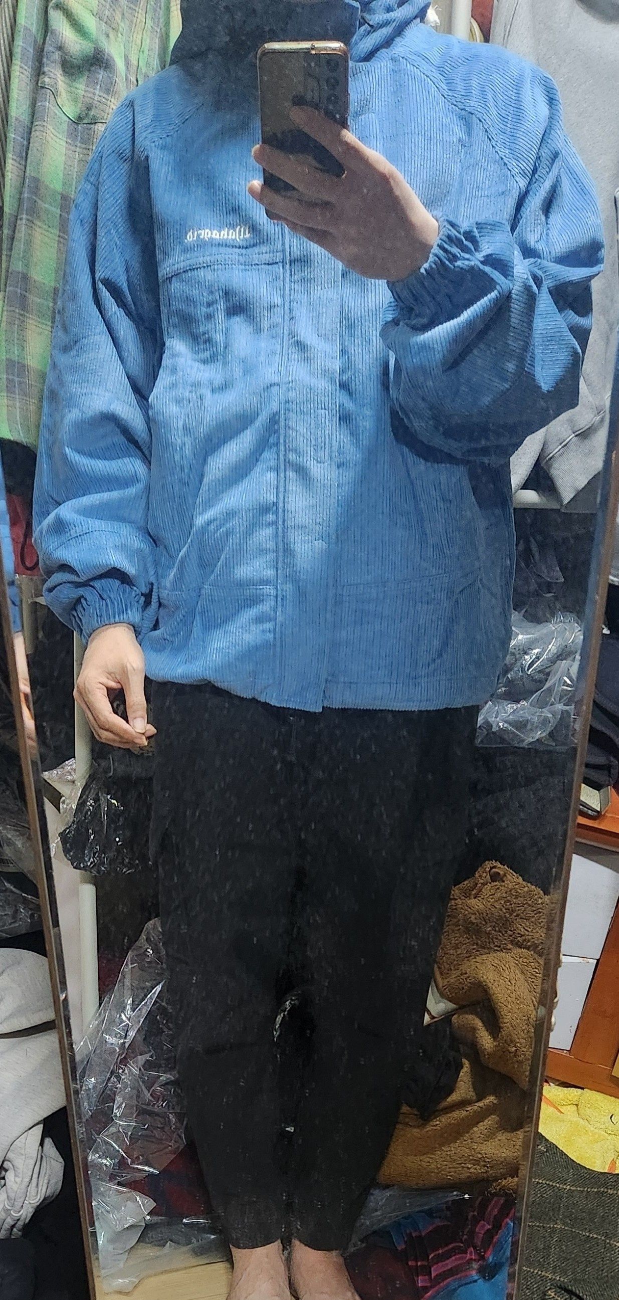 【mahagrid】23FW★ CORDUROY WINDBREAKER MAHAGRID