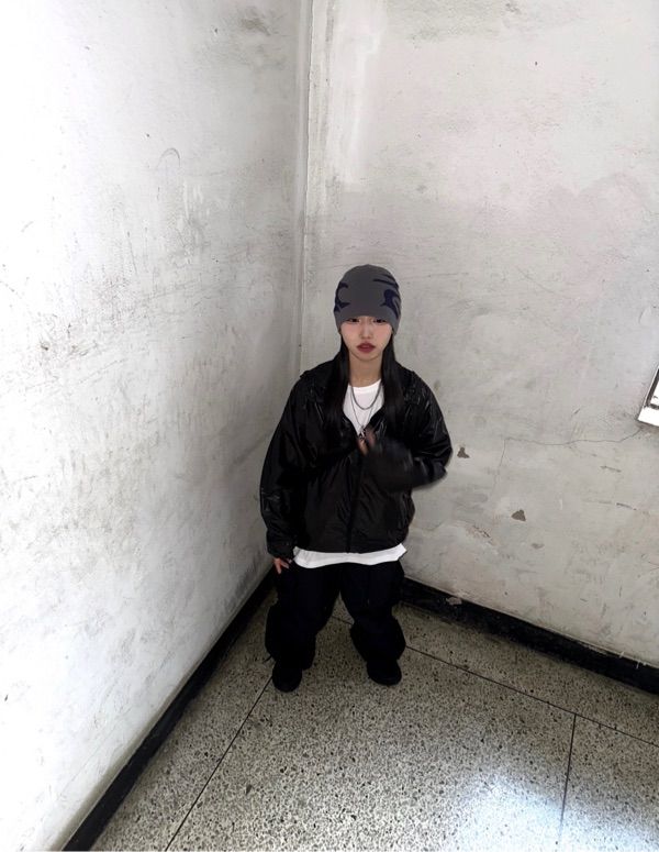 MUSINSA | XTONZ XF005 Neo Logo Beanie (BLACK)
