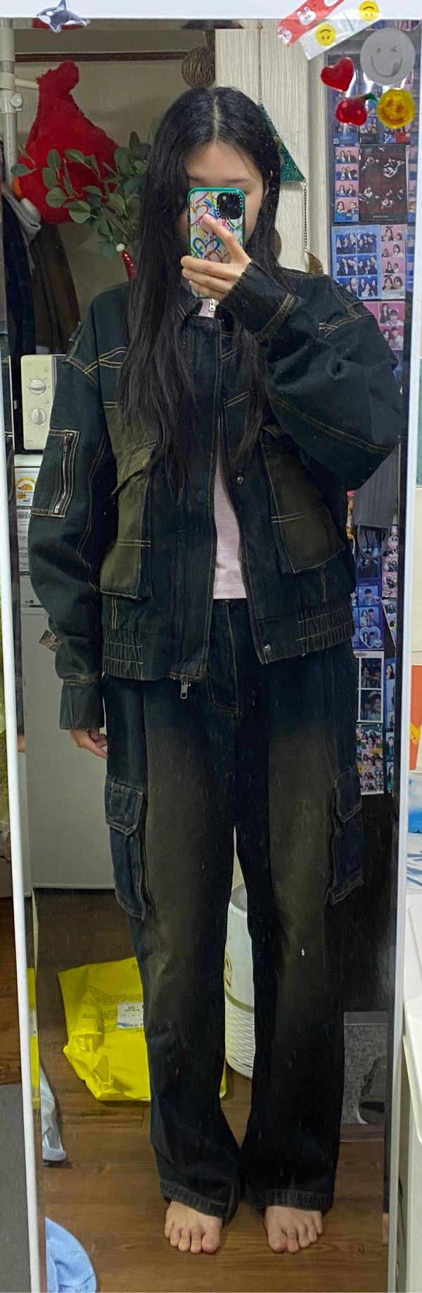MUSINSA | XTONZ XJ95 Colton Stitch Wash Denim Jacket (SAND BLUE)