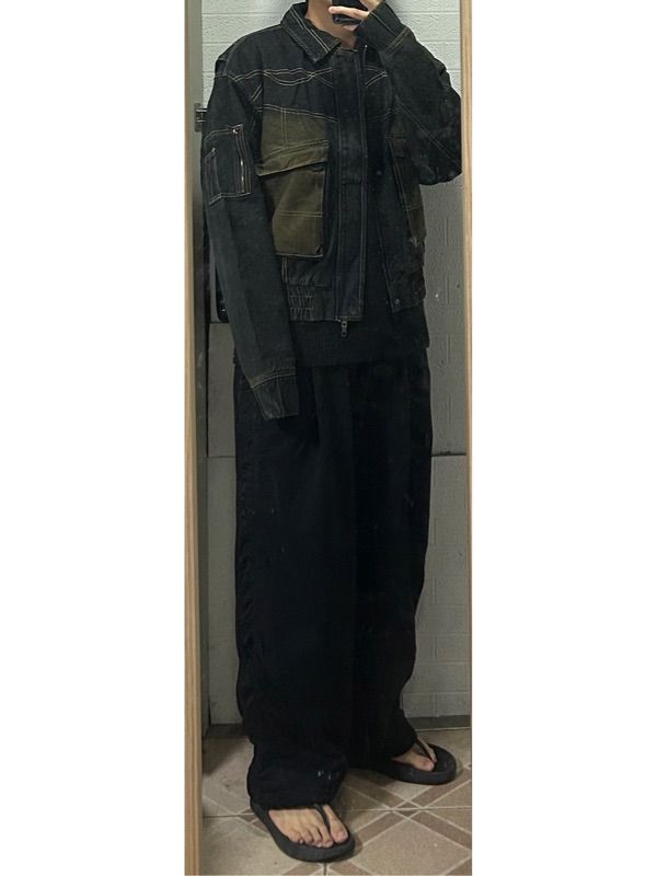MUSINSA | XTONZ XJ95 Colton Stitch Wash Denim Jacket (SAND BLUE)