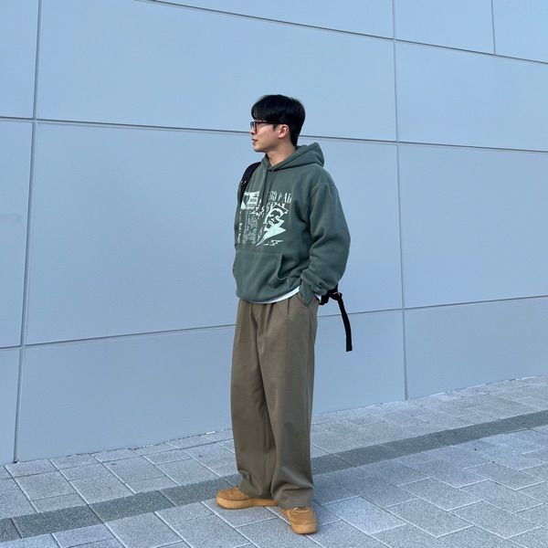 [ PUNCHLINE]★25SS★韓国人気★BUNCH PIGMENT HOODIE 20200311101009_AIe2hO34wdPZJMY