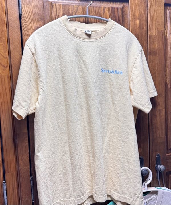 Tシャツ・カットソー Sporty & Rich Unisex Slogan T-Shirt TS848AL T-Shirts – Sporty & Rich