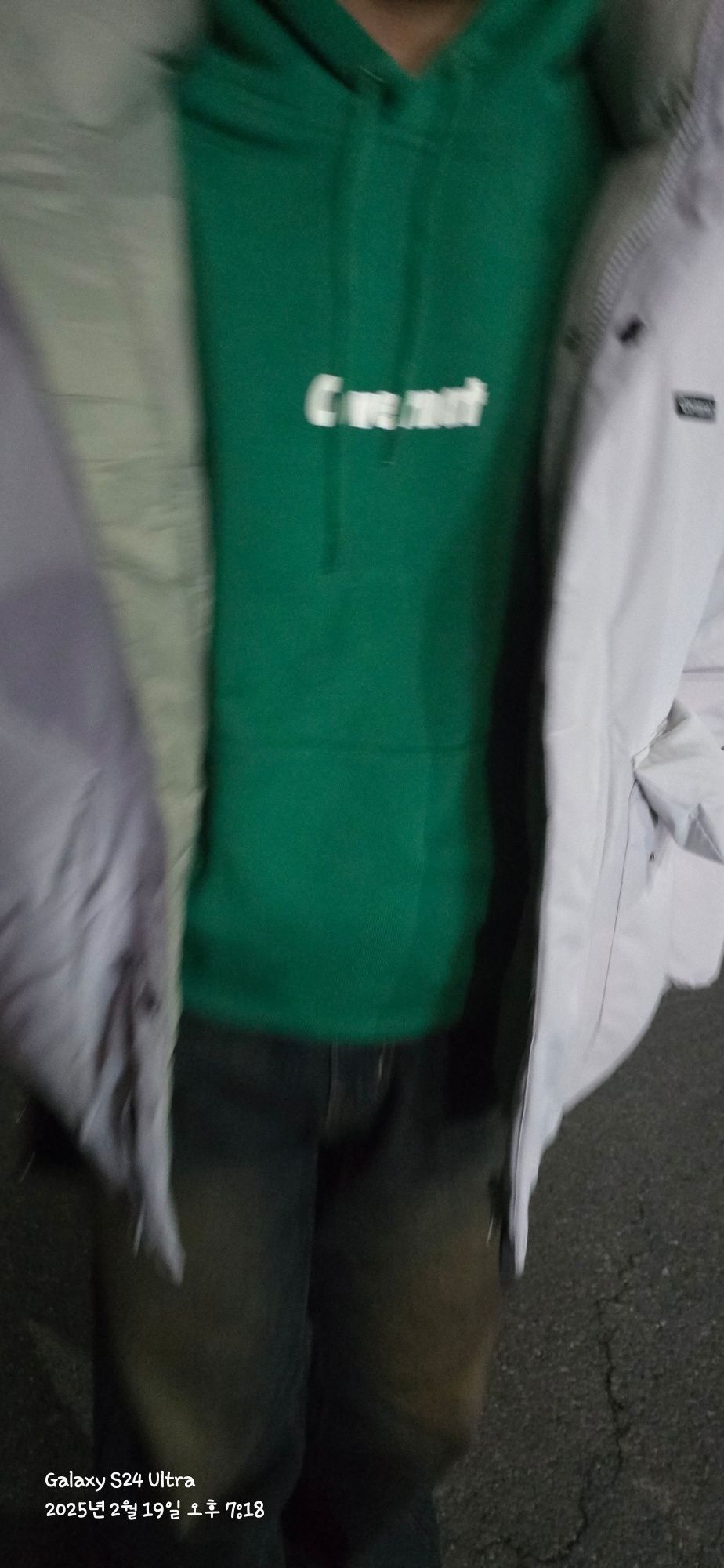 ★関税込★COVERNAT★SEMI OVER RAGLAN HOODIE★パーカー★ MUSINSA | COVERNAT Semi over raglan hoodie green