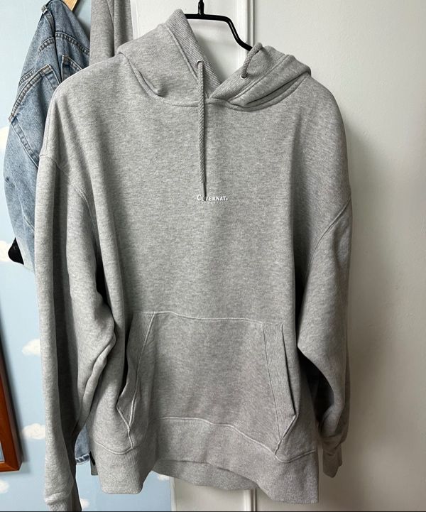 MUSINSA | COVERNAT Overfit Small Authentic Logo Hoodie