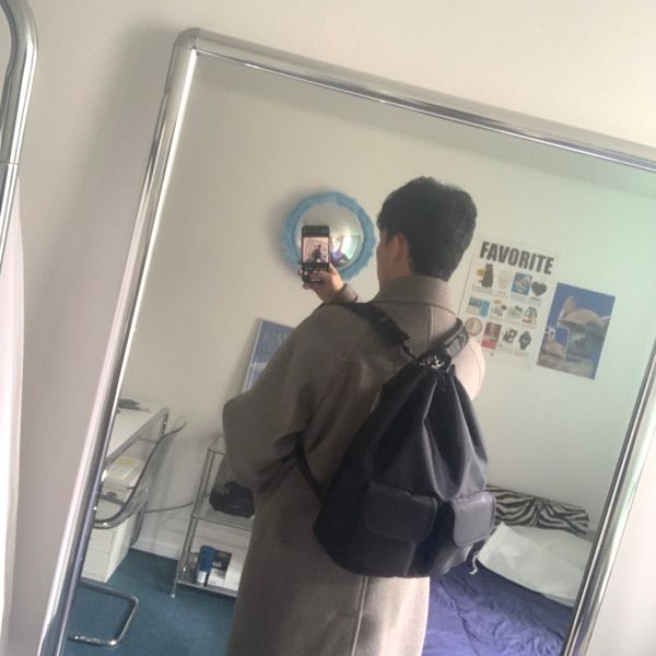 MUSINSA | HAH ARCHIVE 3-Way 2-Pocket Drawstring Bag (Black)