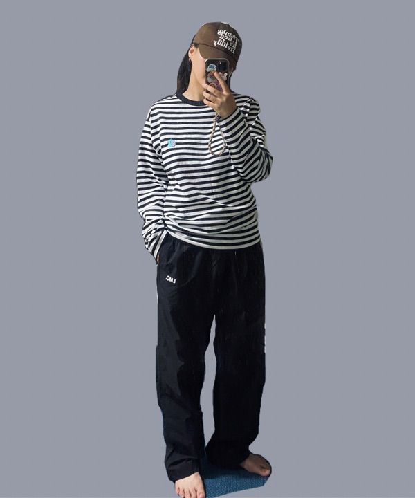 さらに100円引き◆LMC◆EMB BEAR STRIPE LONG SLV TEE MUSINSA | LMC EMB BEAR STRIPE LONG SLV TEE stripe