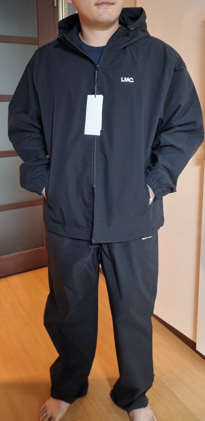 MUSINSA | LMC OG WINDBREAKER JACKET Black