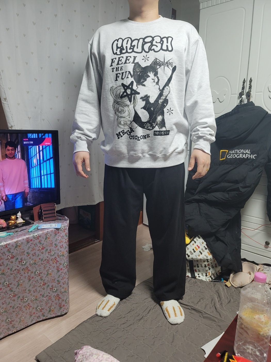 ★関税込★CAVISH★MEGA CYCLONE PIGMENT SWEATSHIRT ★ MUSINSA | CAVISH MEGA CYCLONE PIGMENT SWEATSHIRT CHARCOAL