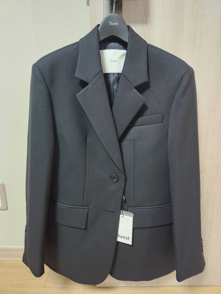 ★Dunst★ ESSENTIAL 2 BUTTON WOOL BLAZERUDJA5A202BLACK UDJA5 MUSINSA | DUNST FOR WOMEN ESSENTIAL 2 BUTTON WOOL