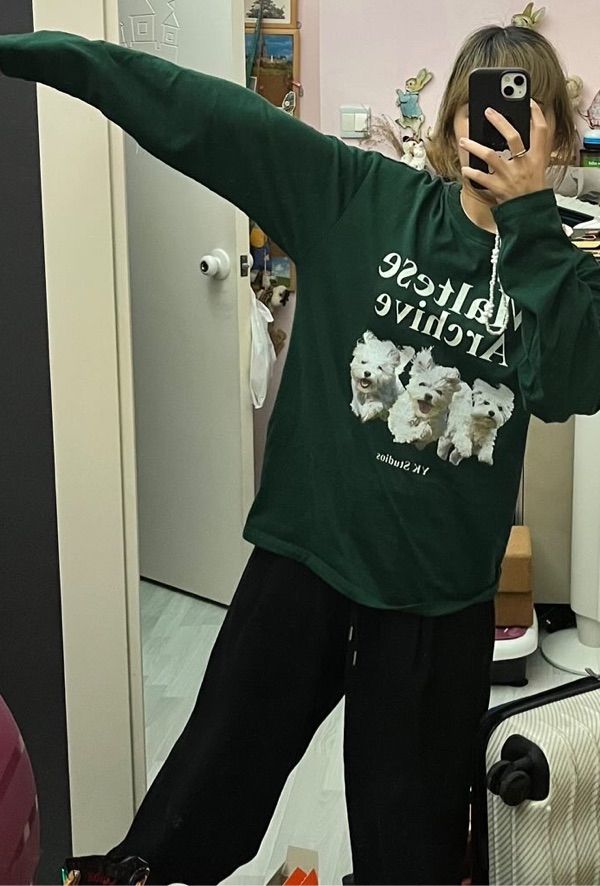 MUSINSA公式 | WAI KEI Maltese Archive Long Sleeve T-Shirt 6