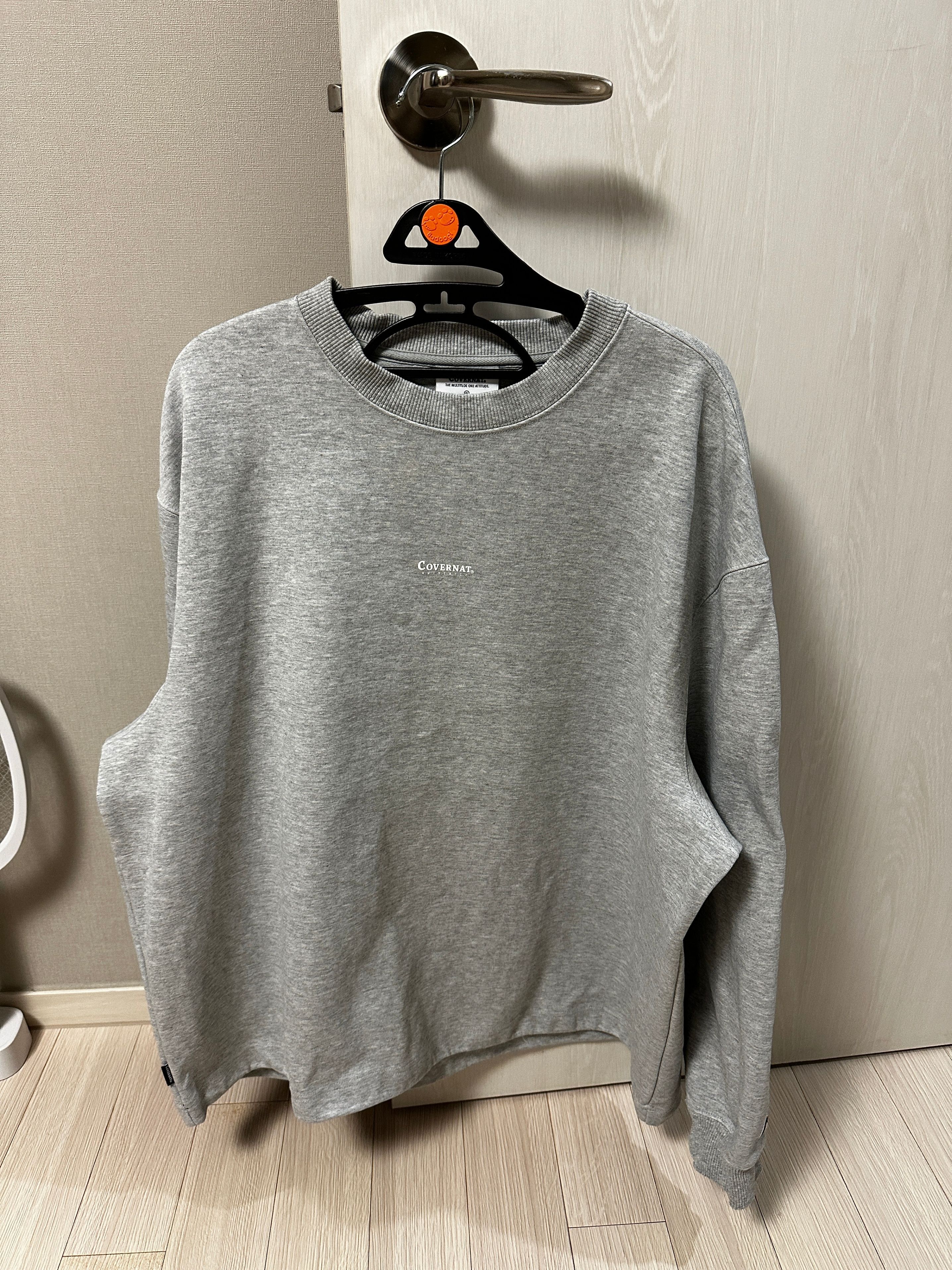 ★人気★【COVERNAT】★HEAVY WEIGHT OVERFIT LONG SLEEV.E★ MUSINSA | COVERNAT Heavyweight Overfit Long Sleeve Black