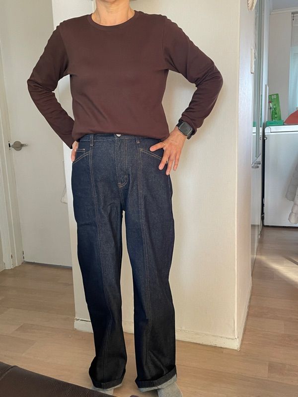 デニム・ジーパン MUSINSA STANDARD WOMAN Women's inner brushed wide denim pant MUSINSA | MUSINSA STANDARD WOMAN Women's inner brushed