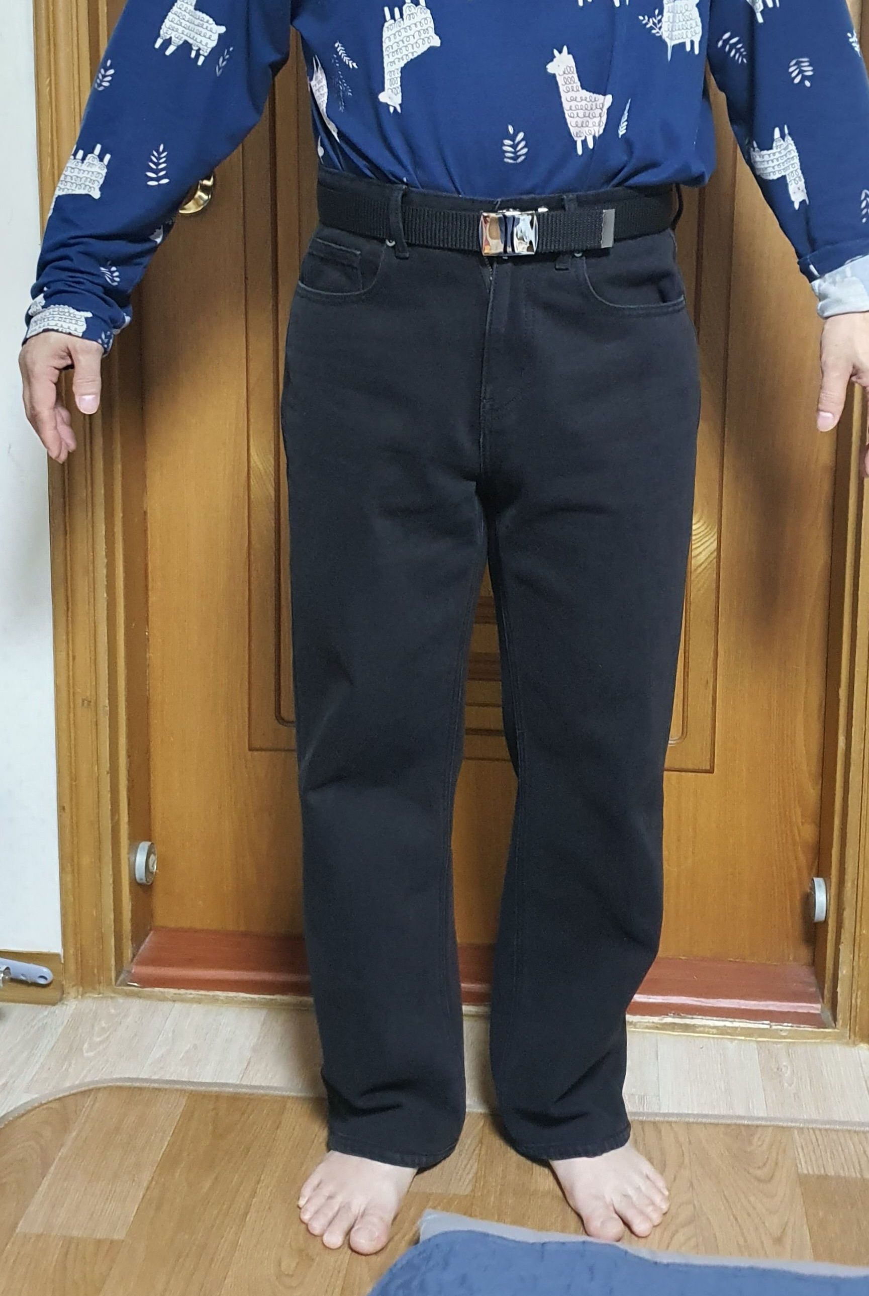 ★MUSINSA STANDARD★ Straight denim slacks deep indigo MMDNP MUSINSA | MUSINSA STANDARD Straight Denim Pants [Deep Indigo]
