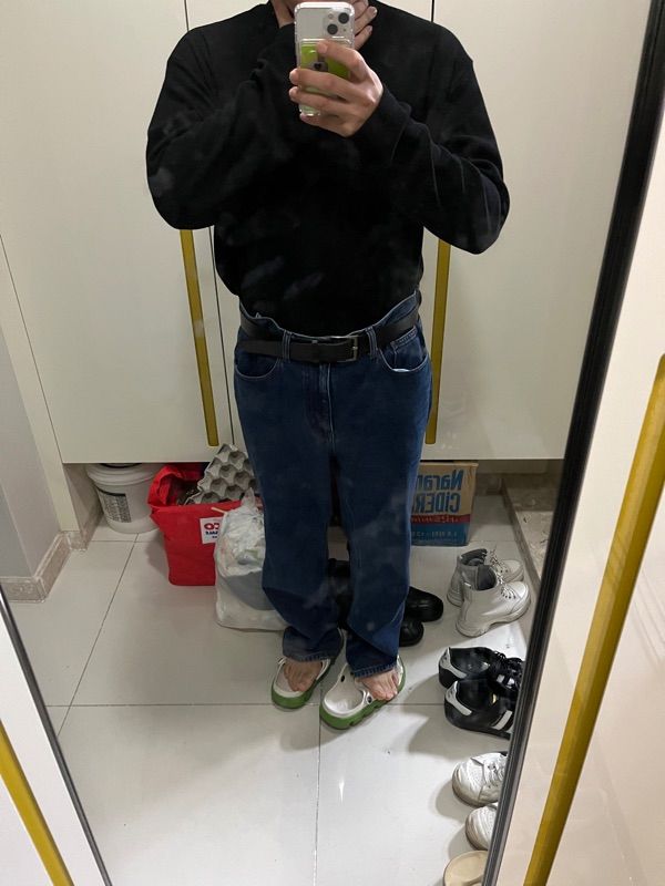 ★MUSINSA STANDARD★ Indigo Straight Denim Pants Medium MMCN MUSINSA | MUSINSA STANDARD Straight Denim Pants [Medium Indigo]