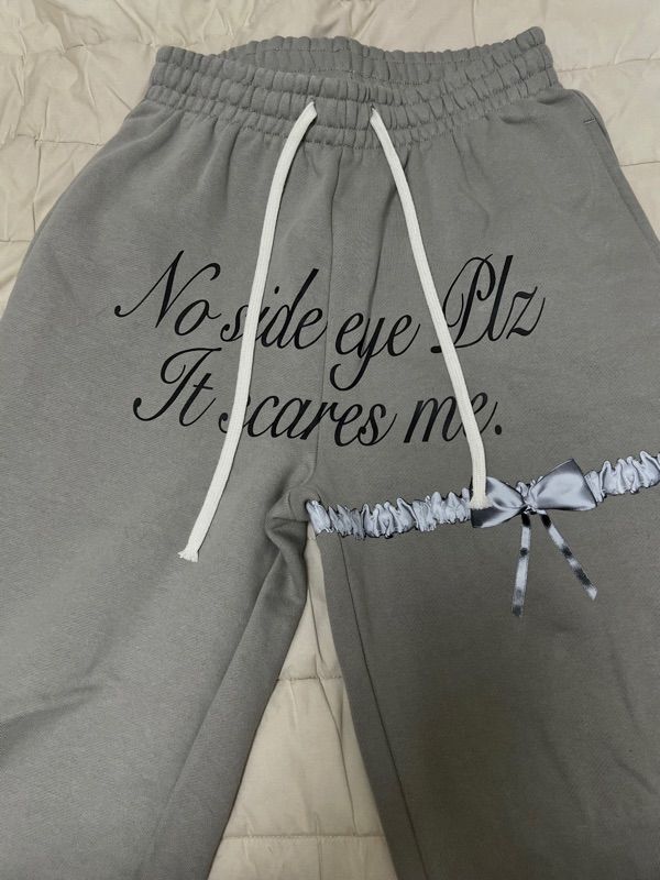 ★SCULPTOR★ Wedding Garter Belt Halfpants Gray SC24S423NMGY MUSINSA | SCULPTOR Wedding Garter Belt Jogger Pants Gray