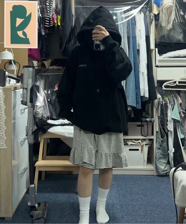 パーカー・フーディ NOT4NERD Oval Logo Pullover Hood Black HD060BK MUSINSA | NOT4NERD Oval Logo Pullover Hood - Black