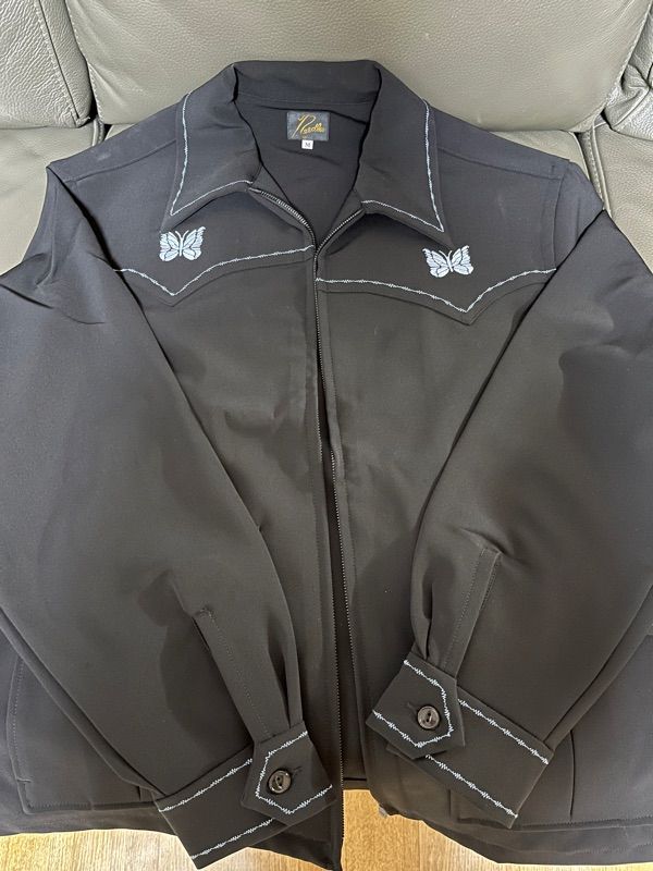 MUSINSA | NEEDLES Men's Western Sport Jacket - Black / MR199BLACK