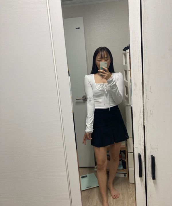 【suzen】Puruni Ribbon Lace Top MUSINSA | ZIZEMUSEUM LACE RIBBON TOP (GRAY)