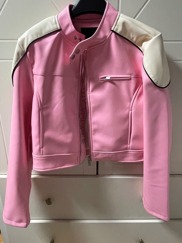 MUSINSA | YOUHEE BE MY YOUHEE BIKER JACKET PINK