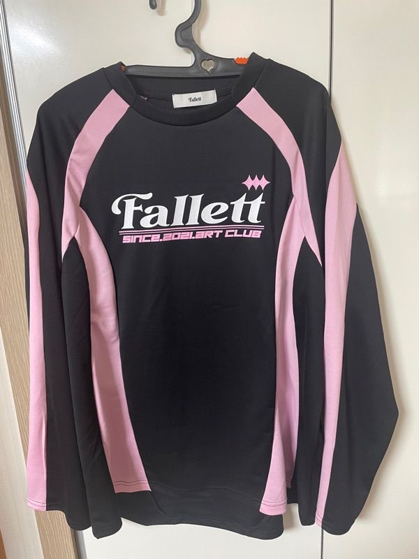 MUSINSA | FALLETT Sports Club Football Jersey Long Sleeve Black