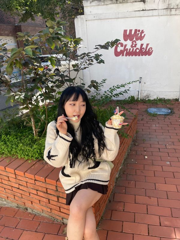 MUSINSA公式 | FALLETT Drawing Garden Cowichan Knit Zip-up Ivory
