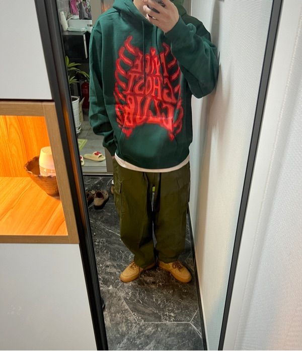☆Nice Ghost Club☆BIG SKULL LOGO HOODIE MUSINSA | NICE