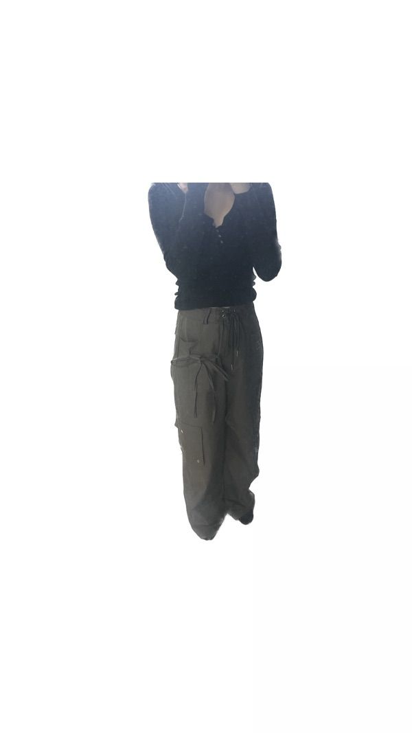 【illigo】string cargo banding pants MUSINSA | ILLIGO String Cargo Banding Pants Brown