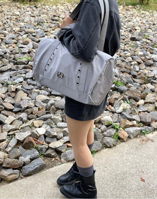 ILLIGO Utility Duffel Bag シルバー　グレー ユーティリティ ダッフルバッグ ダークシルバー - illigo | 60
