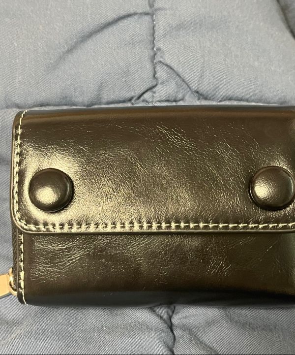 ◇LE MASQUE◇ Dot pocket coin zipper bill card wallet dusty MUSINSA | LEMASQUE Dot pocket coin zipper bill card wallet