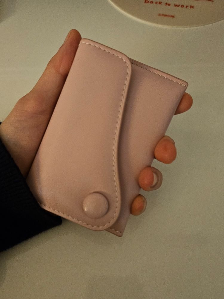★lemasque★ Dot Saddle Slim Mini Transit Card Wallet Black MUSINSA | LEMASQUE Dot Saddle Slim Mini Transportation Card