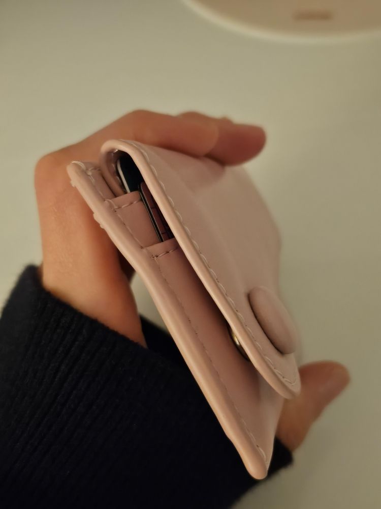 MUSINSA | LEMASQUE Dot Saddle Slim Mini Transportation Card