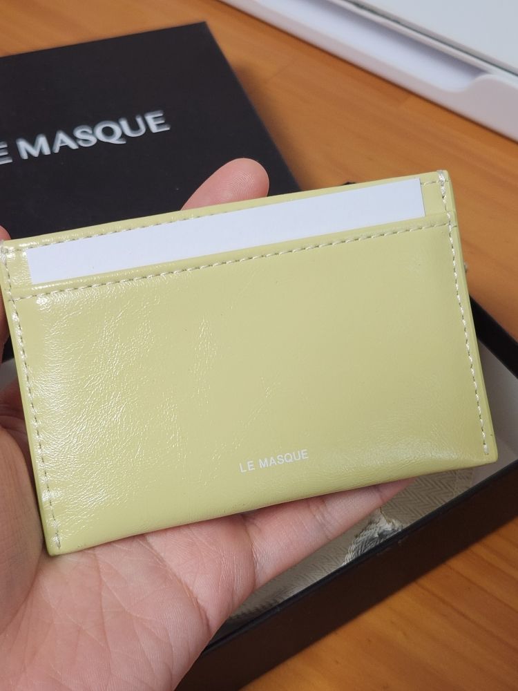★lemasque★ Dot Saddle Slim Mini Transit Card Wallet Black MUSINSA | LEMASQUE Dot Saddle Slim Mini Transportation Card