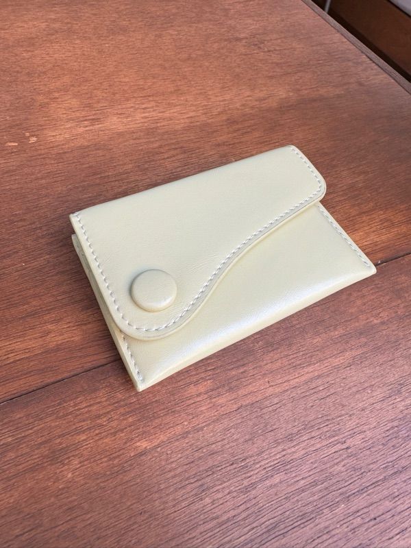 ★lemasque★ Dot Saddle Slim Mini Transit Card Wallet Black MUSINSA | LEMASQUE Dot Saddle Slim Mini Transportation Card