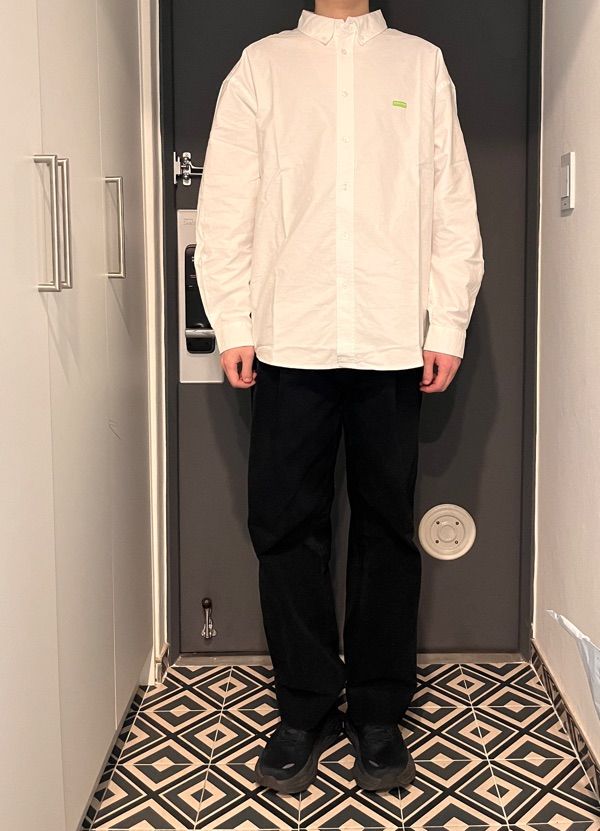 さらに100円引き◆YESEYESEE◆Y.E.S Oxford Shirt MUSINSA | YESEYESEE YES Oxford Shirt Sky blue