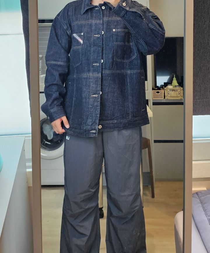 アウターその他 YESEYESEE Paneled Denim Jacket Indigo yeseyesee® :: Paneled Denim Jacket Indigo