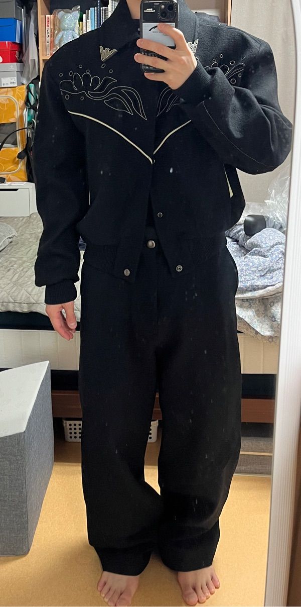 MUSINSA | ANDERSSON BELL Le Mans wool blouson jacket awa553m