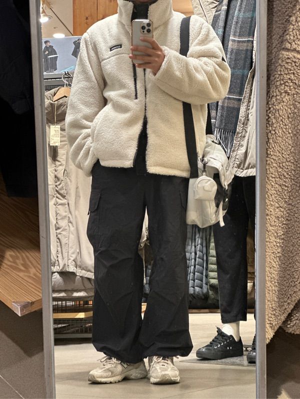 アウターその他 COVERNAT Reversible Comfy Boa Collarless Jacket Ivory CO2303 MUSINSA | COVERNAT Reversible Comfyboa Zip Up Jacket Ivory
