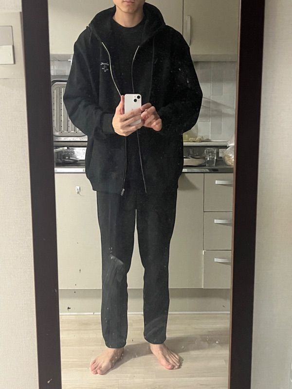 アウターその他 CPGN STUDIO_COMPAGNO Enjoy CAT embroidered hooded zip-up cre COMPAGNO]☆Enjoy CAT EMBROIDERED HOOD ZIP UP (CPGN