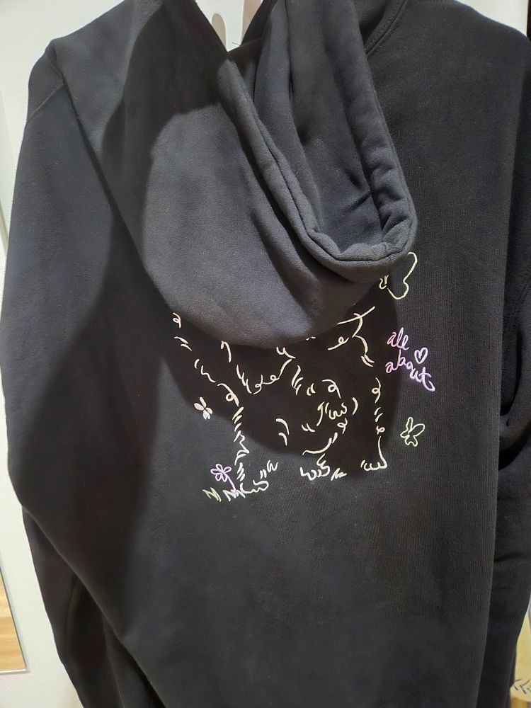 MUSINSA | CPGN STUDIO About Love CAT Embroidery Hoodie Zip