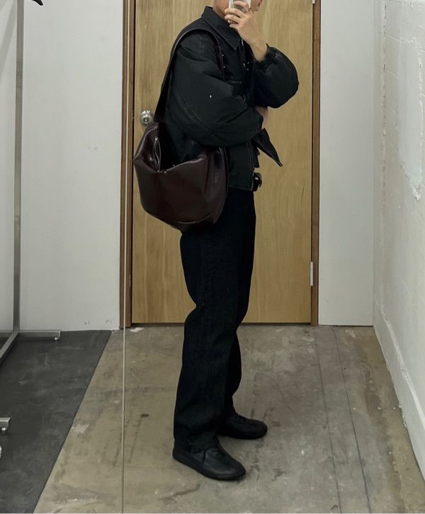 MUSINSA | DRAW FIT [Draw Fit X Kang Stylist] Hobo Leather