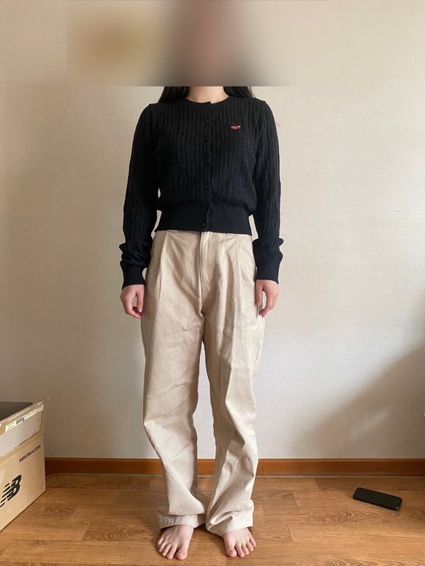 MUSINSA | KIRSH Small Cherry Cable Crop Knit Cardigan [Ivory]