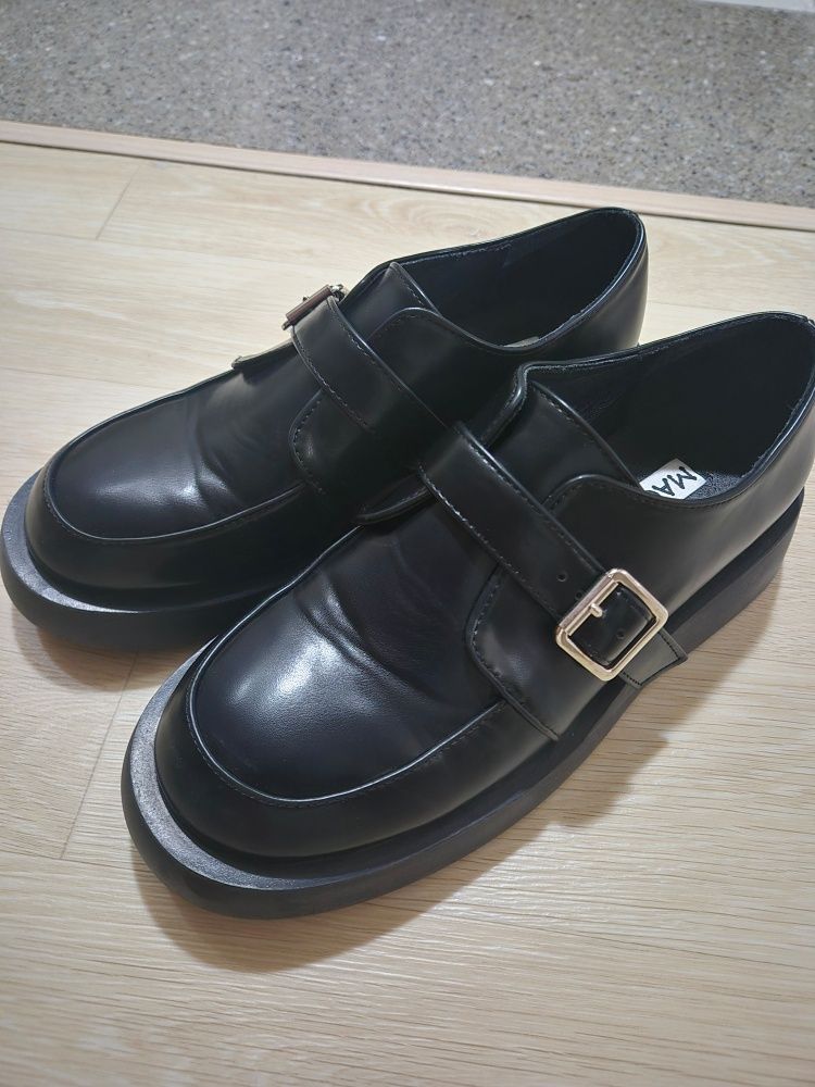 【MAC MOC】Clova Chic Oversole Loafers 4cm MUSINSA | MACMOC Clova 2Color Chic Oversole Loafers 4Cm