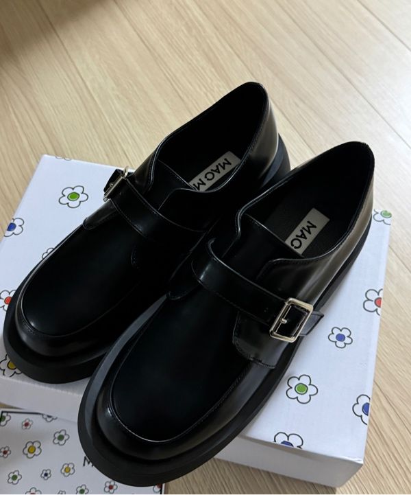 【MAC MOC】Clova Chic Oversole Loafers 4cm MUSINSA | MACMOC Clova 2Color Chic Oversole Loafers 4Cm