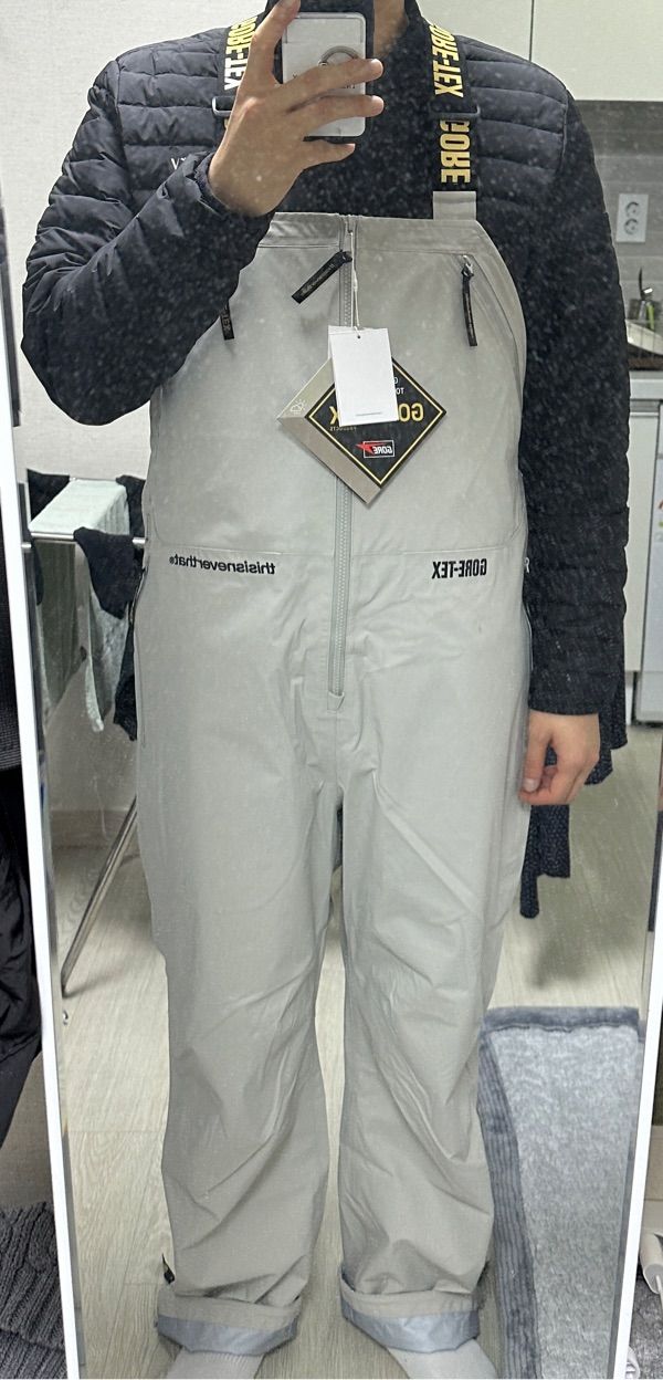 MUSINSA | thisisneverthat® GORE-TEX 3L Overall Gray