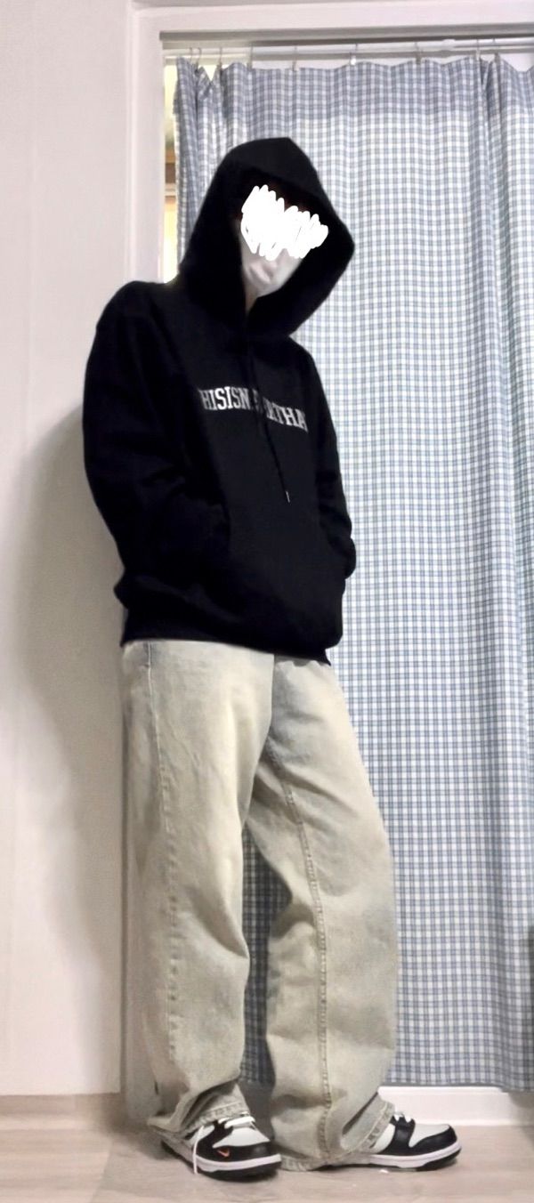 MUSINSA | thisisneverthat (FW23) Arch-Logo Hoodie - Black