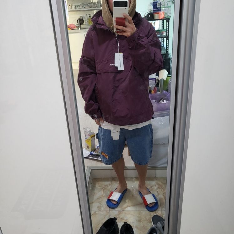 MUSINSA公式 | thisisneverthat Anorak Jacket Magenta