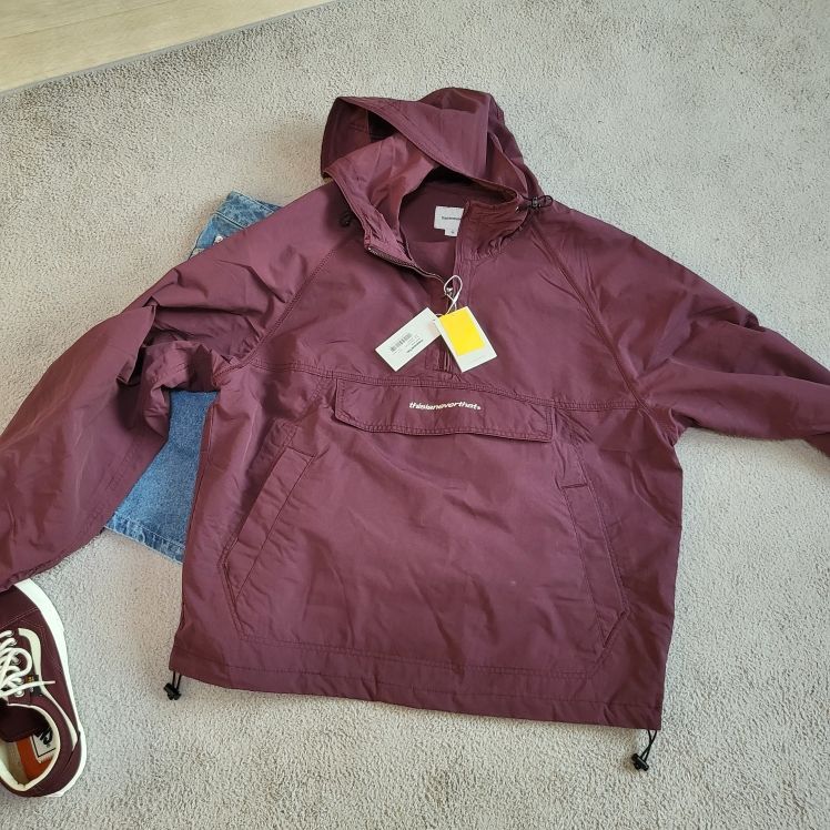 thisisneverthat アノラックパーカー ネバザ M magenta MUSINSA公式 | thisisneverthat Anorak Jacket Magenta