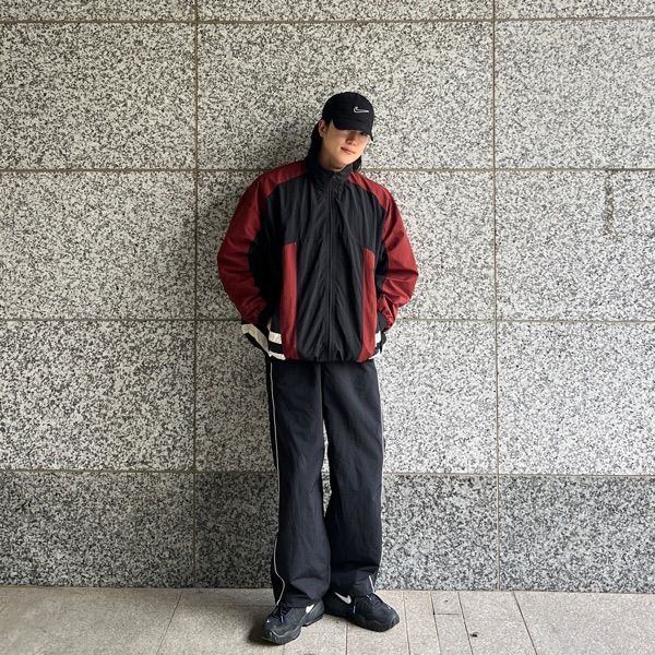 [ LMC ]★25SS★韓国人気★PIPING LINE TRACK PANTS MUSINSA | LMC PIPING LINE TRACK PANTS black